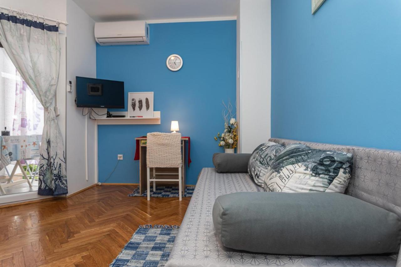 Ferienwohnung Blue Sky Baska Exterior foto